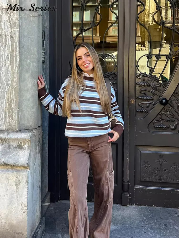 Maglione a Righe Soft Parisian Chic