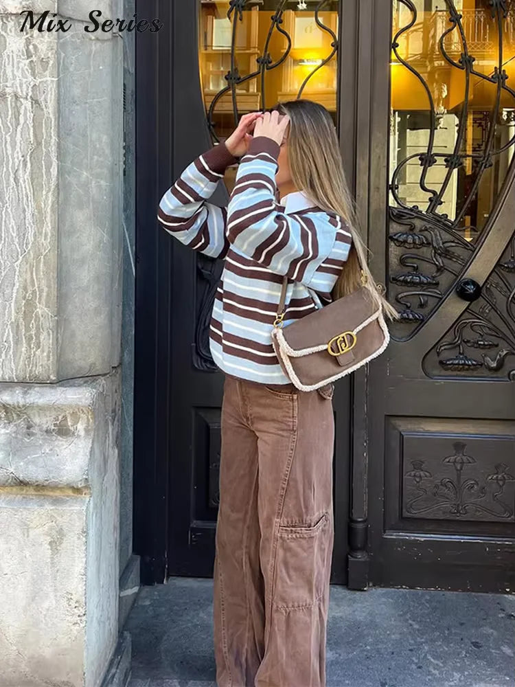 Maglione a Righe Soft Parisian Chic